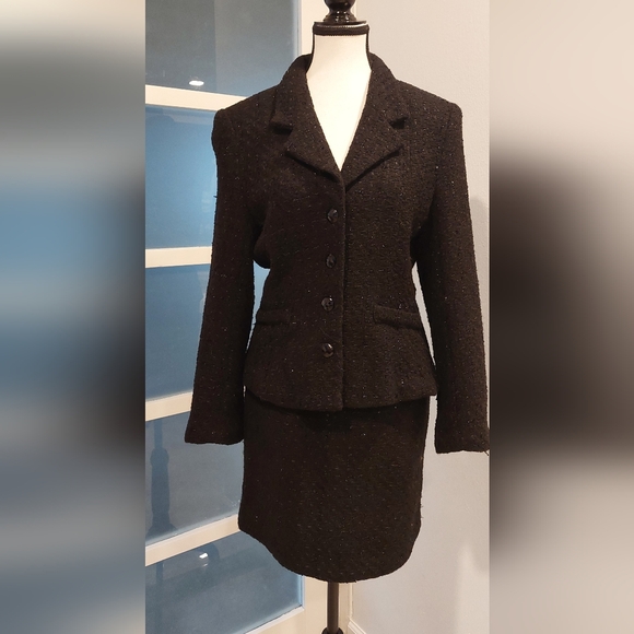 Maggie Lawrence Dresses & Skirts - Chic Black Women's Skirt Set